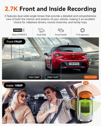 Vantrue N2X 2.7K Front & Interior Dash Cam - additional view 5