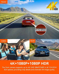 Vantrue N4 Pro 4K 3-Channel Dash Cam - additional view 8