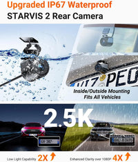 Vantrue N4 Pro S 4K Triple Channel Dash Cam with STARVIS 2, PlatePix License Plate Capture, 5GHz Wi‑Fi & GPS Tracking - additional view 2