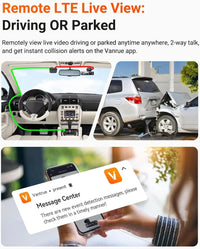 Vantrue N4 Pro S 4K Triple Channel Dash Cam with STARVIS 2, PlatePix License Plate Capture, 5GHz Wi‑Fi & GPS Tracking - additional view 4