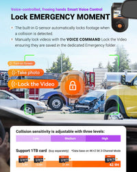 Vantrue S1 Pro Max 4K Front + 4K Rear Dual Dash Cam – Dual 4K Ultra HD, Night Vision, GPS & Parking Mode - additional view 4
