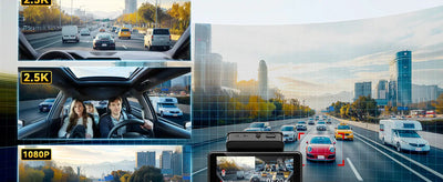 Redtiger VP20 530° 3-Channel IR Night View Dash Cam - additional view 19