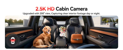 Redtiger VP20 530° 3-Channel IR Night View Dash Cam - additional view 21