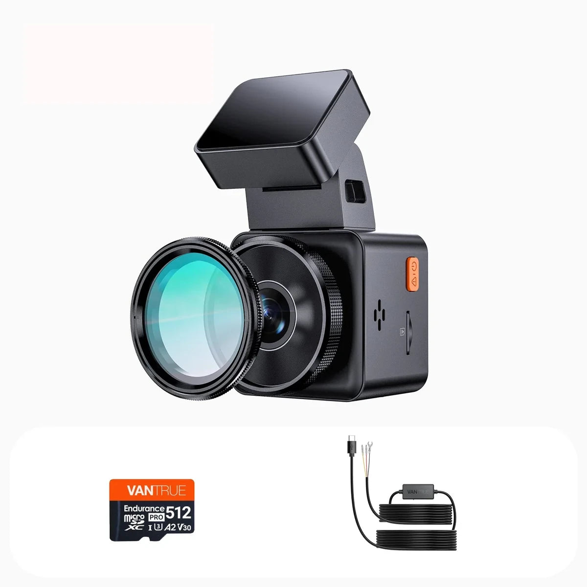 Vantrue E1 Pro + ACC Hardwire Kit + 512GB Card Bundle