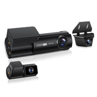 Viofo T330TW 3CH 4K Front, 2K Telephoto and 2K Waterproof Dash Cam