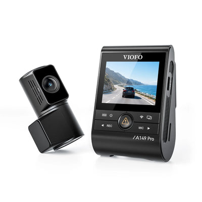 VIOFO A149 Pro Duo 4K Front and 1080P Rear Dash Cam