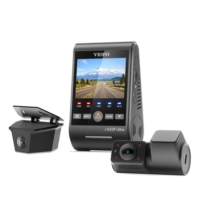 VIOFO A229 Ultra W 3CH Dash Cam 4K Front + 4K Waterproof Rear + 1080P 210° Cabin Camera, Sony STARVIS 2, HDR, GPS, Parking Mode - additional view 11