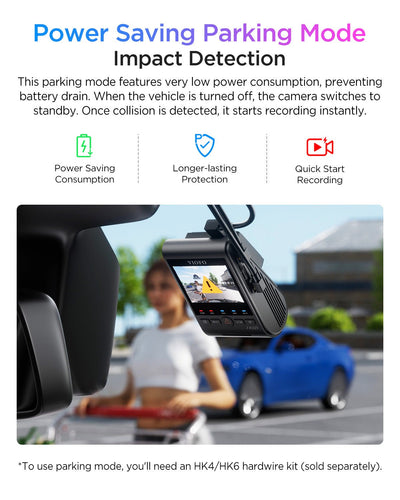 VIOFO A329S 2CH 4K Dash Cam – 4K Front + 2K Rear, Sony STARVIS 2, Wi‑Fi 6, GPS, Parking Mode - additional view 14