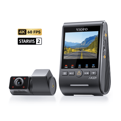Viofo A329S 2CH IR 4K 60FPS Dash Cam – 4K Front + 2K Fisheye Interior, Sony STARVIS 2, Wi‑Fi 6, GPS, SSD Support - additional view 8