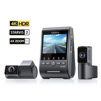 VIOFO A329TC 3 Channel Dash Cam – 4K Front, 2K Telephoto Zoom, 2K Cabin, STARVIS 2, GPS, Parking Mode - additional view 9