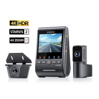 Viofo A329TW 3 Channel Dash Cam – 4K Front, 2K Telephoto 4x Zoom, 2K Waterproof Rear, STARVIS 2, Wi‑Fi 6, GPS - additional view 7