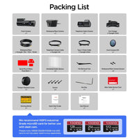 Viofo T330TW 3CH 4K Front, 2K Telephoto and 2K Waterproof Dash Cam
