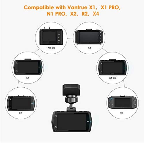 Vantrue Adhesive GPS Mount for N1 Pro, X4, X1, X1 Pro, X2, R2 Dash Cam