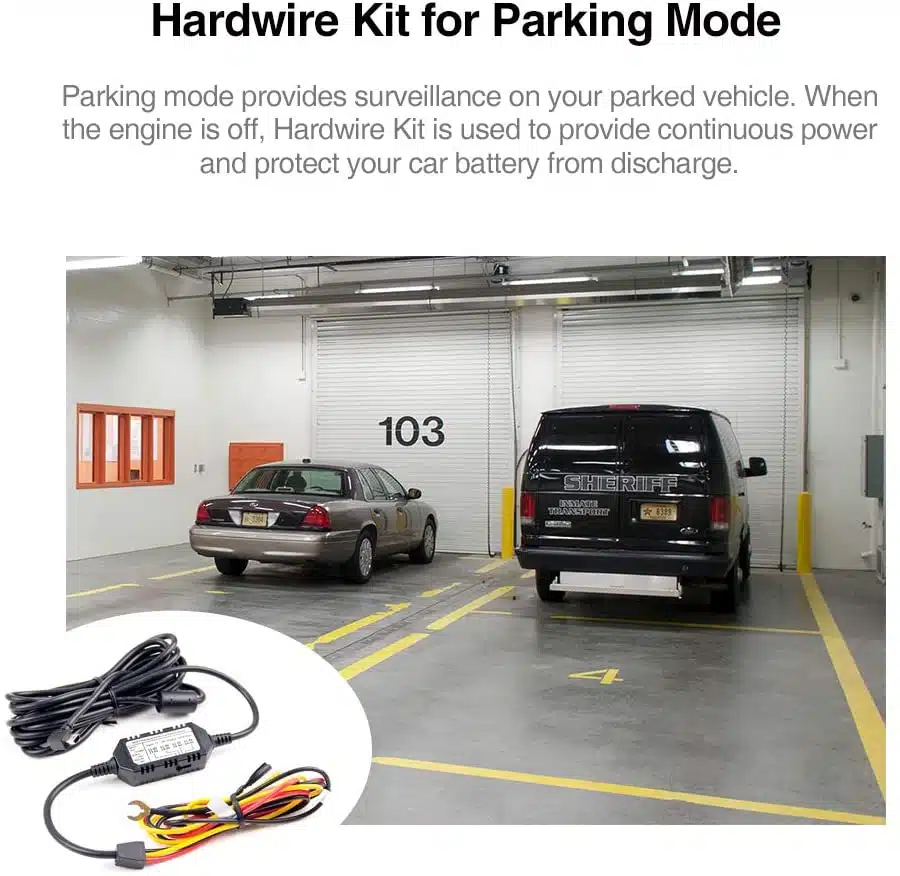 Viofo HK3 ACC Hardwire Kit for A129, A129 Plus, A129 PRO, A129 IR, A119V3