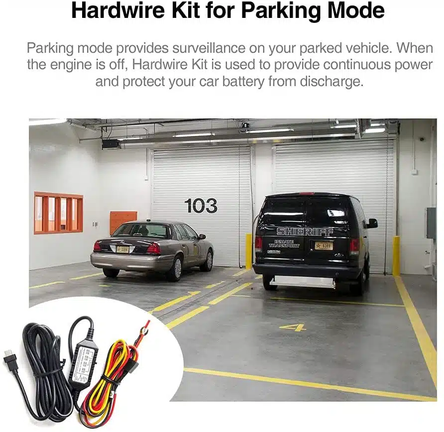 Viofo HK3-C ACC Hardwire Kit for A139 Dash Cam