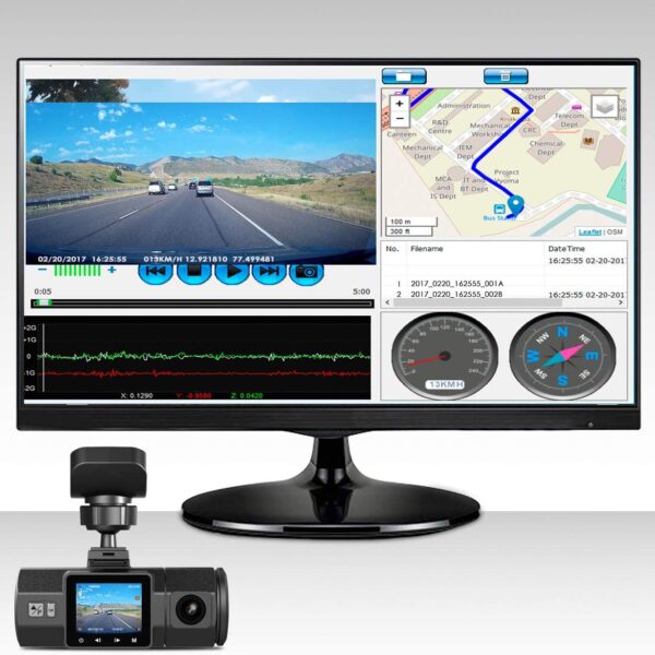 Vantrue Adhesive GPS Mount for N2 Pro, N2, T2, R3, X3 Dash Cam