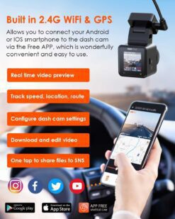 Vantrue E1 Mini Dash Cam