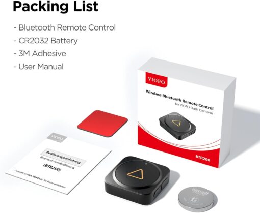 Viofo Bluetooth Remote Control BTR200 - Image 6