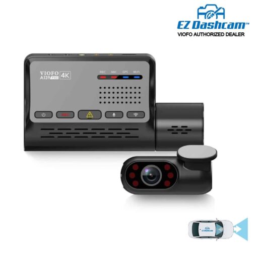 Viofo A139 Pro 2CH Front and Interior
