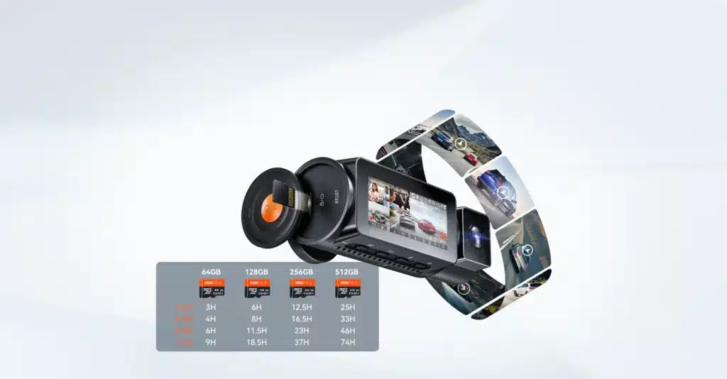 Vantrue Nexus 5 (N5) 4-Channel 360 Degree Voice Controlled Smart Dash –  Truck2go