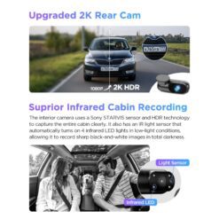 Viofo A229 Pro 4K 3-Channel Dash Cam