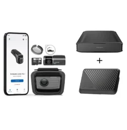 Thinkware U3000 PRO Dual Dash Cam + iVolt Xtra External Battery Pack + LTE Module Bundle
