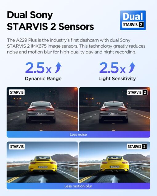 Viofo A229 Plus 2K 2-Channel Dash Cam - Image 7