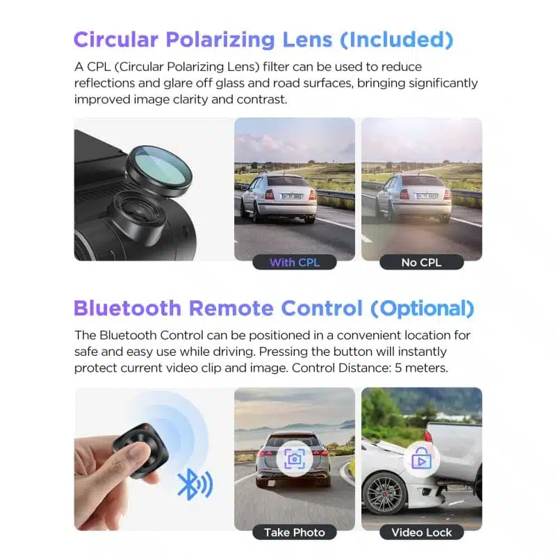 VIOFO A229 PRO 1CH 4K HDR FRONT DASH CAM WITH SONY STARVIS 2 IMX678 8MP SENSOR SUPER NIGHT VISION VOICE CONTROL 5GHZ WIFI GPS