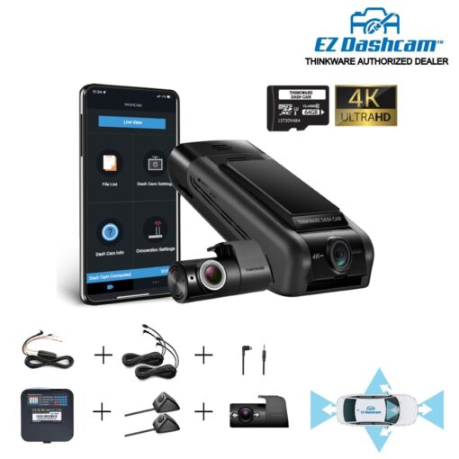 Thinkware U1000 Plus 4K Dash Cam 5-CH Bundle #1