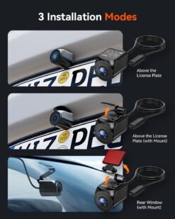 Vantrue Waterproof Rear Camera for E3 | N4 Pro | S1 Pro