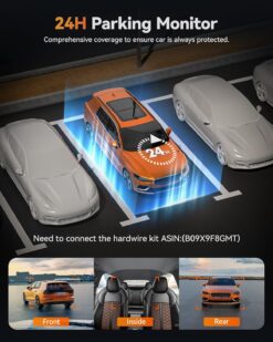 Wolfbox X5 4K 3-Channel Dash Cam