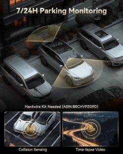 Redtiger F77 Dual 4K Dash Cam