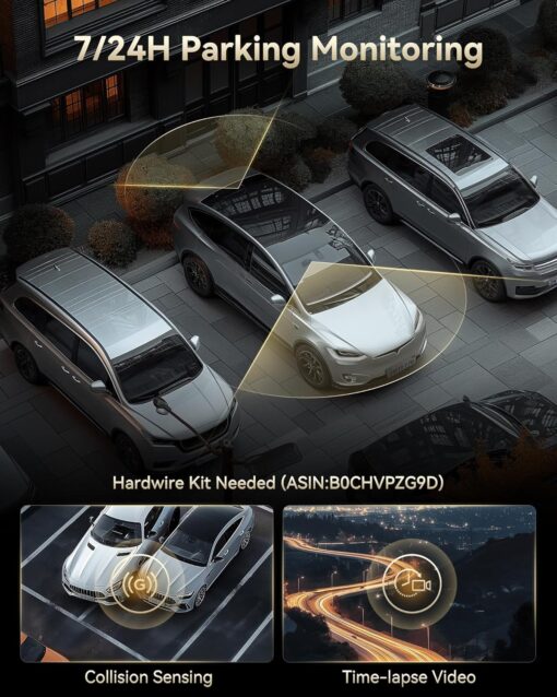 Redtiger F77 Dual 4K Dash Cam