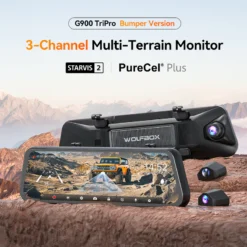 Amazon.com: 3 Channel Dash Cam for Cars Front Rear Inside