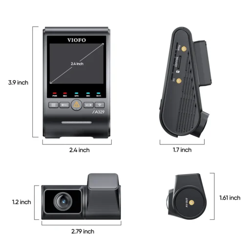 Viofo A329S 4K Dual Dash Cam - Image 6