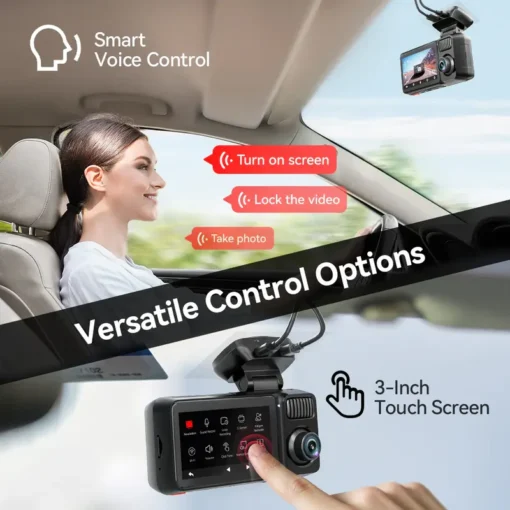 Redtiger F17 Elite 4K 3 Channel Dash Cam - Image 7
