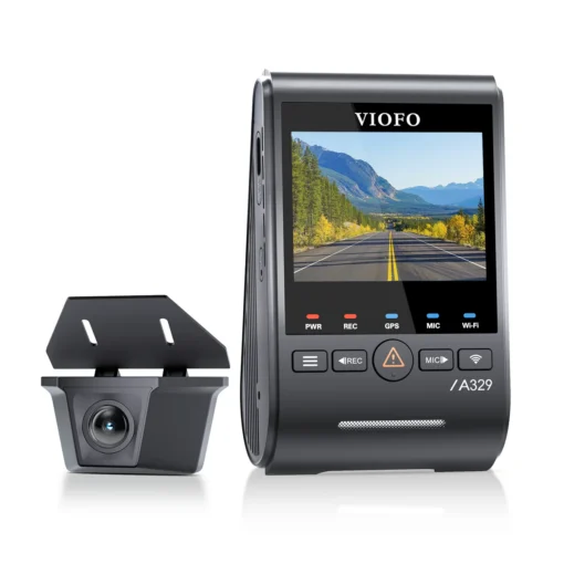 Viofo A329SW 4K Dual Dash Cam with Waterproof Rear Camera - Image 2