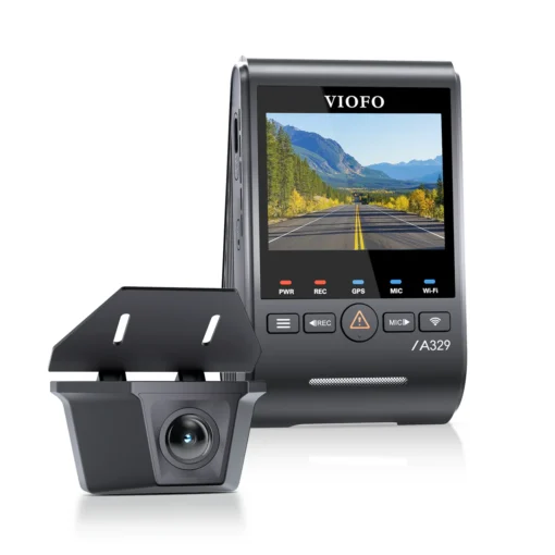 Viofo A329SW 4K Dual Dash Cam with Waterproof Rear Camera - Image 3