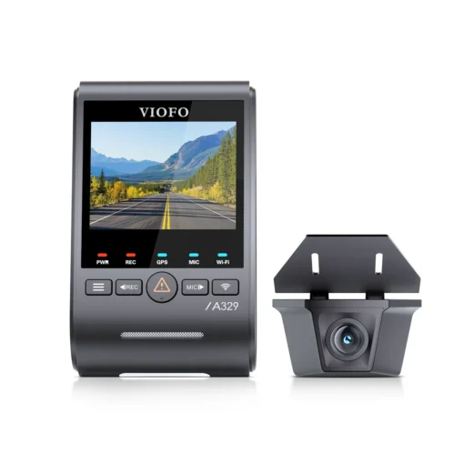 Viofo A329SW 4K Dual Dash Cam with Waterproof Rear Camera - Image 4