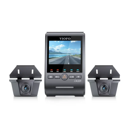 Viofo A329WW 4K 3 Channel Dash Cam with Dual Waterproof Rear Camera for Heavy-Duty Trucks and Trailers - Image 4