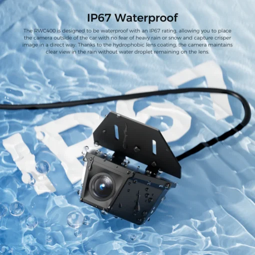 VIOFO RWC400 2K HDR 30FPS IP67 Waterproof Rear Camera Set for A329S/A329T Series - Image 3