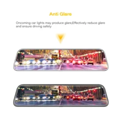 wolfbox 12inch anti glare film for rear view mirror camera 967849