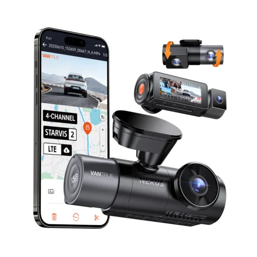 Vantrue N5S 2K 4 Channel Dash Cam - Image 2