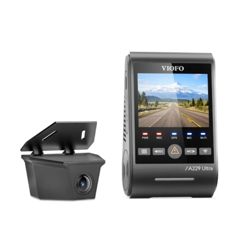 VIOFO A229 Ultra W 2CH 4K Front+ 4K Waterproof Rear Camera - Image 3