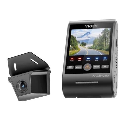 VIOFO A229 Ultra W 2CH 4K Front+ 4K Waterproof Rear Camera - Image 2
