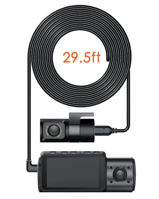 Vantrue Rear Camera Cable for N4, X4S, S2 Dash Cams (Only Compatible with RC02 Rear Cam) - Image 2
