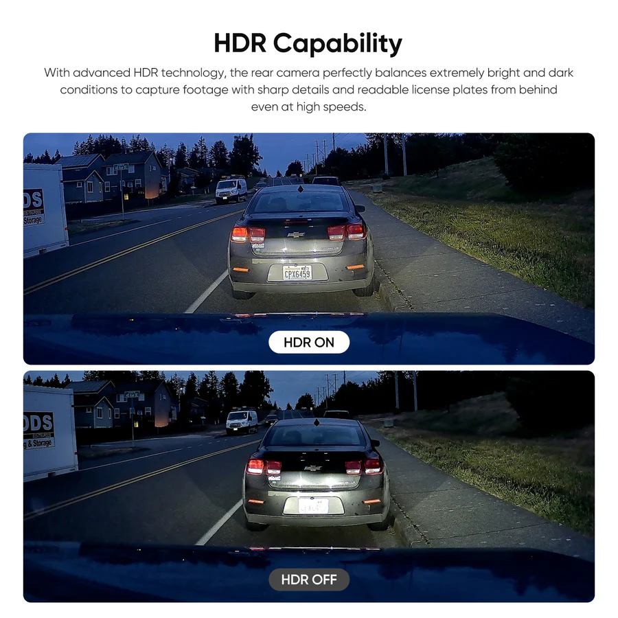 VIOFO RWE800 4K HDR Waterproof Rear Camera for A229 Ultra Series - Image 3