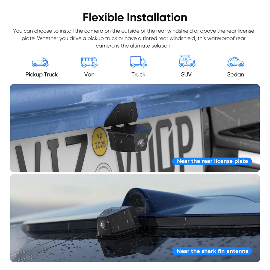 VIOFO RWE800 4K HDR Waterproof Rear Camera for A229 Ultra Series - Image 5