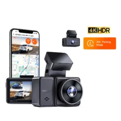 Vantrue E2 Pro 4K+1440P Dual Dash Cam with WiFi, GPS & Night Vision